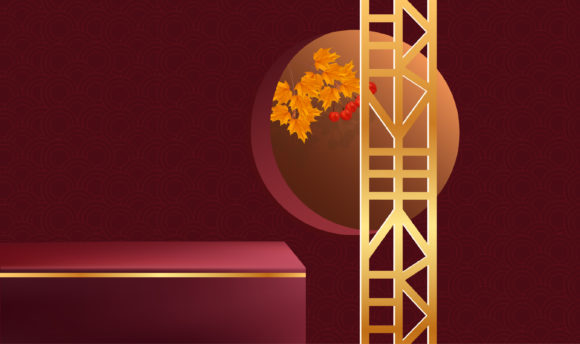 Abstract Vector Rendering 3d Shape