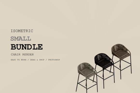 Evaluating Isometric Chair 3D Render Pack 234 for Professional and Creative Projects
