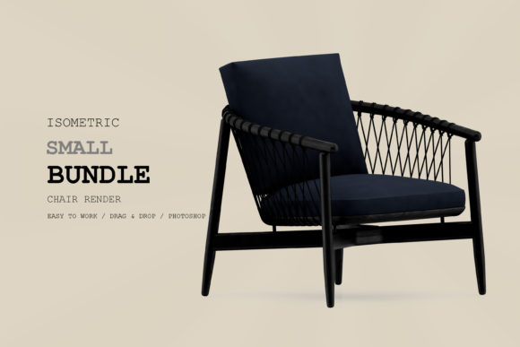 Isometric Armchair 3D Rendering Pack 162: Elevating Visual Storytelling in Modern Design