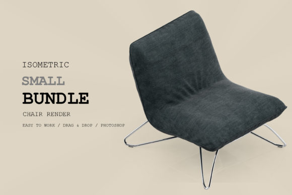 Isometric Chair 3D Render Pack 267: Comprehensive Evaluation