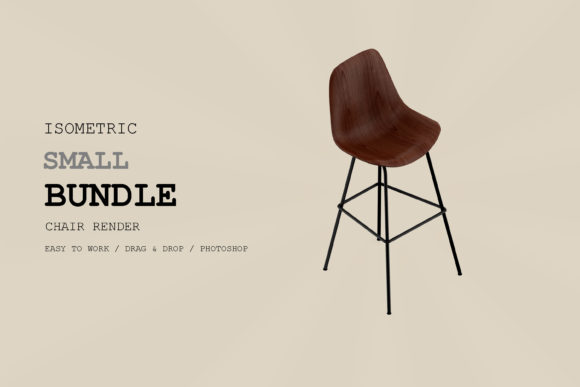 The Strategic Value of Isometric Chair 3D Render Pack 170 in Contemporary Digital Workflows